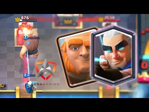 CLASH ROYALE 12 wins GC with Giant Magic Archer Poison!!
