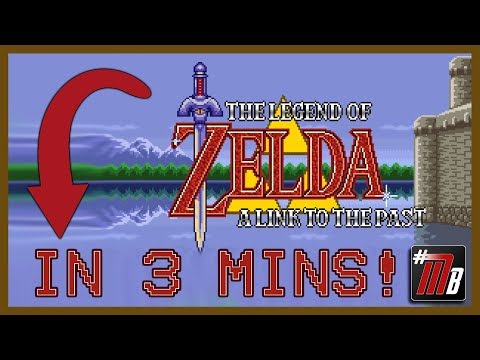 The Legend of Zelda: A Link to the Past SPEEDRUN [3:12] Any%, Major Glitches