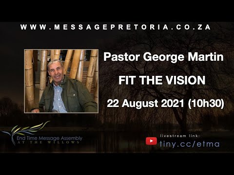 Sunday Morning Sermon | 22-08-2021 | Pastor George Martin