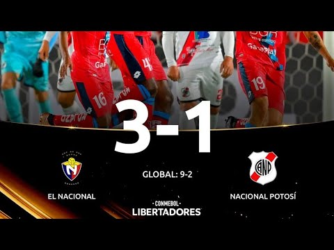 El Nacional x Nacional Potosí - Copa Libertadores 2023 - Fase 1 Volta - Jogo Completo em Português