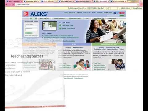 ALEKS Math Demo