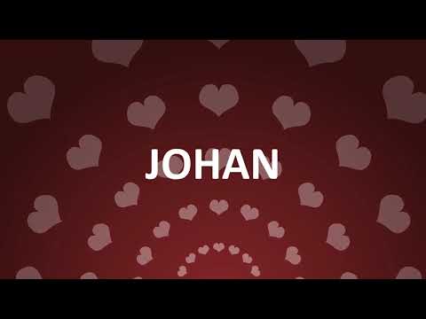 HAPPY BIRTHDAY JOHAN