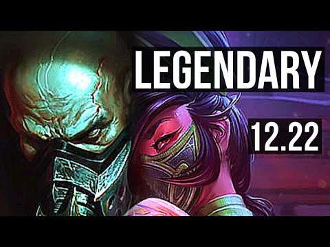 URGOT vs AKALI (TOP) | 3.0M mastery, 1500+ games, Legendary | EUW Master | 12.22