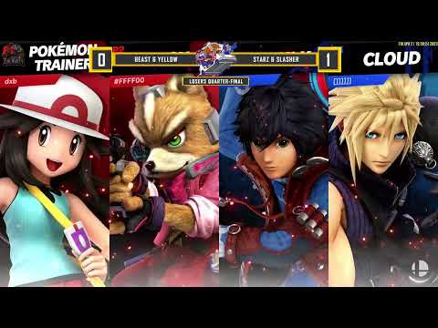Regular Bairs #376 - SSBU Doubles - Losers Quarters - Beast & Yellow vs. StarZ & Slasher