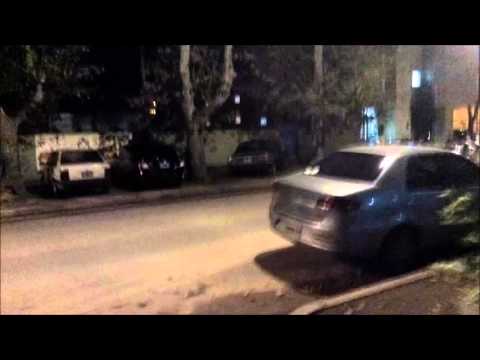 Camioneta de la policía Junin