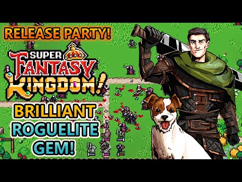 My BEST Run So Far! Super Fantasy Kingdom... My NEW Roguelite Autobattler Obsession!