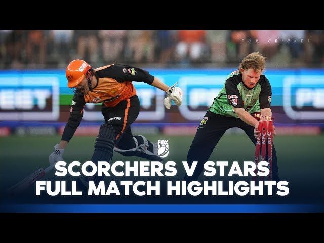 Perth Scorchers v Melbourne Stars | Full Match Highlights I 15/11/24