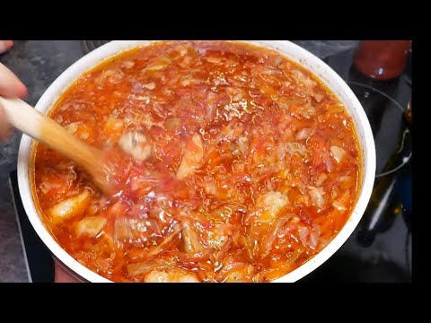 Borsch Russian beetroot stew/ Борщ