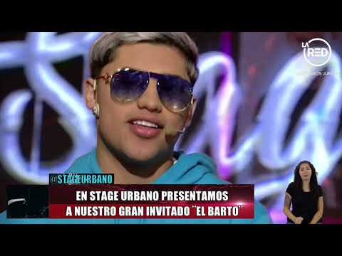 El Barto canta "Flaytiando" en Stage Urbano