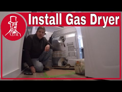 How to Install a Whirlpool Gas Dryer