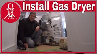 How to Install a Whirlpool Gas Dryer
