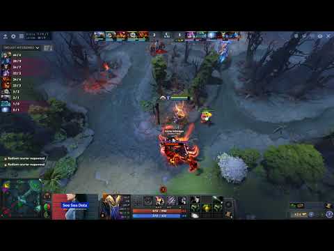 Nigma Miracle Riki [same team with Dendi QOP] 24 kills in 30min GG!!!
