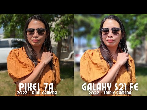 Pixel 7a vs Galaxy S21 FE camera comparison! The Ultimate Shootout!