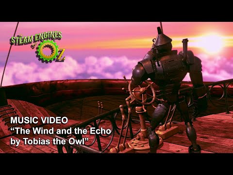 Thumbnail of the video: The Steam Engines of Oz Music Video ft. Tobias the Owl