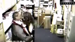 Partie de jambes en l'air au boulot