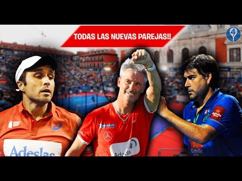 TODAS las NUEVAS PAREJAS WORLD PADEL TOUR 2019 *BAILE DE PAREJAS*