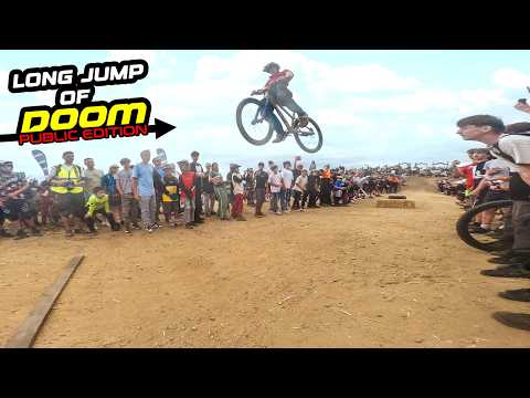 MTB LONG JUMP OF DOOM CHALLENGE - PUBLIC EDITION *CRASHES*