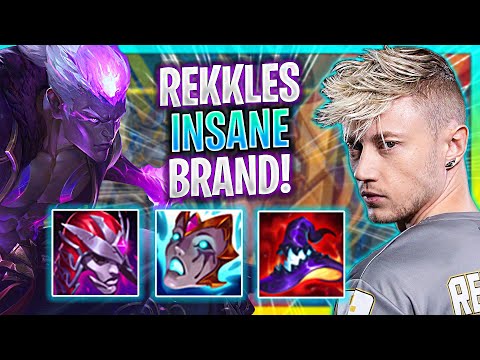 REKKLES INSANE BRAND SUPPORT IN FLEX GAME! | Rekkles Plays Brand Support vs Yuumi! | Season 2022