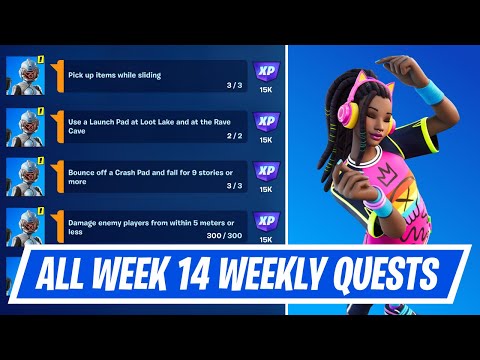 Fortnite Week 14 Quests Guide - How to complete Week 14 Weekly Challenges in Chapter 3 Season 3