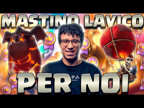 MASTINO LAVICO PER NOI IN TOP 300 MONDIALE.. ODIO IL DRAGO ELETTRICO! - CLASH ROYALE ITA