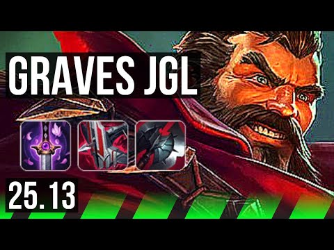 GRAVES vs FIDDLESTICKS (JGL) | Legendary | KR Master | 25.13