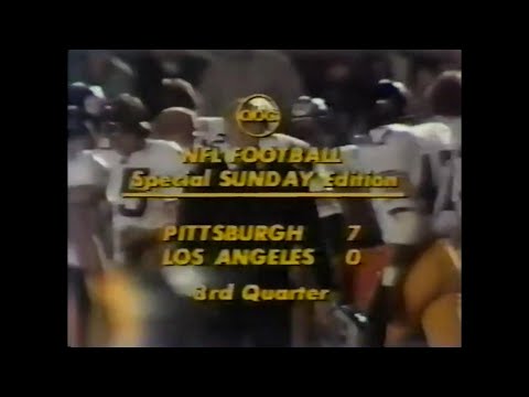 1978-11-12 Pittsburgh Steelers vs Los Angeles Rams