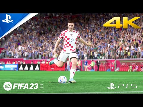 Japan vs Croatia - FIFA 23 - FIFA World Cup 2022 Round of 16 | PS5 [4K60 | HDR]