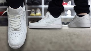 How To Lace Nike Air Force 1s Loosely BEST WAY ON YOUTUBE