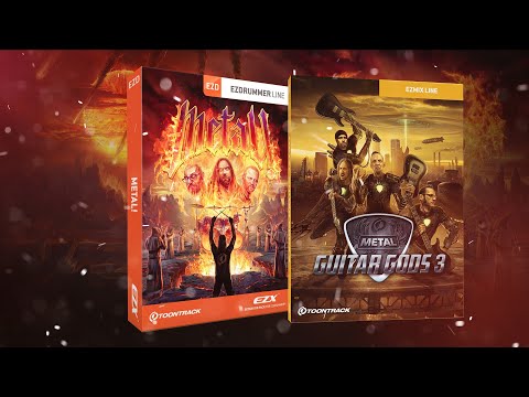Toontrack time: Metal! EZX and the Metal Guitar Gods 3 EZMix expansion