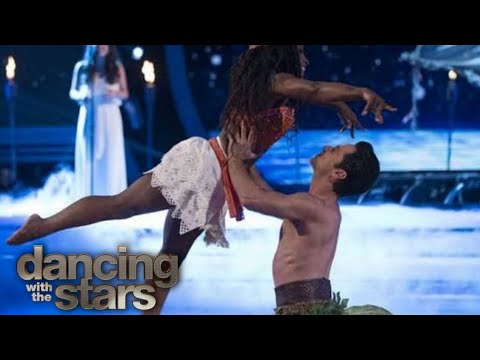 Simone Biles and Sasha's Contemporary (Week 05) - Dancing with the Stars Season 24!