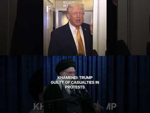 Iran's Khamenei: Trump "Guilty For The Casualties" Amid Protests | Subscribe to Firstpost | N18G