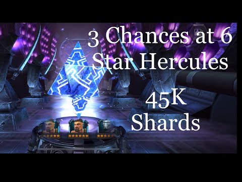 3x 6 Star Featured Crystal Opening | Can we pull Hercules??? | Marvel Contest Of Champions