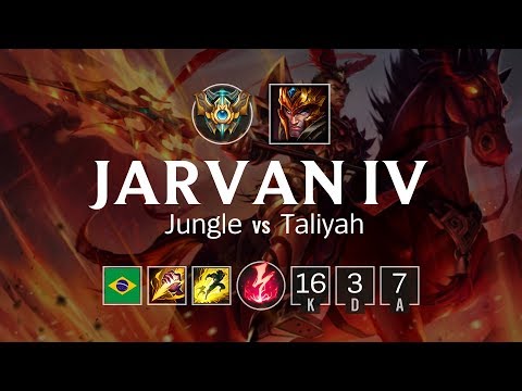 Jarvan IV Jungle vs Taliyah - BR Challenger Patch 8.14