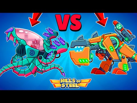 TANK KRAKEN VS TANK REX! Which Tank is the Best? New Tests! Hills of Steel