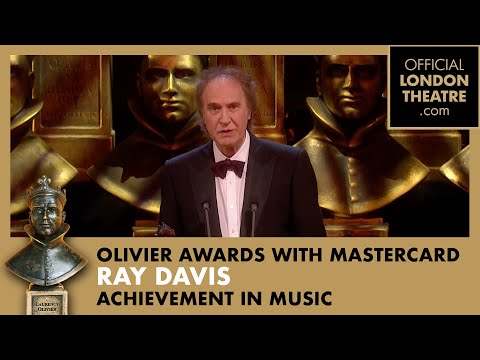 Ray Davis wins Outstanding Achievement in Music | Olivier Awards 2015 with Mastercard