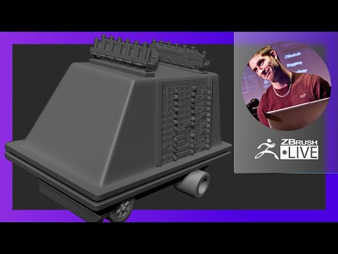 #AskZBrushLIVE - Pixologic Paul Gaboury - ZBrush 2021.6