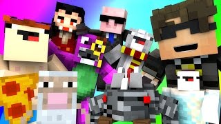 Minecraft Mini-Game : DO NOT LAUGH! (ROSS PASSES OUT IN A POOL OF JELLY..) w/ Facecam