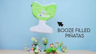Nipyata!® Drinkable Greeting Cards & Piñatas: $100 Credit for $70