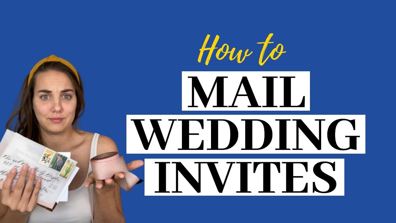 How to Mail Wedding Invitations at The Post Office?