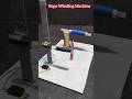 Rope Winding Machine  // Dc Motor #dcmotor#tech #youtubeshorts #dcmotorproject