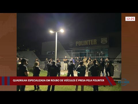 Quadrilha especializada em roubo de veículos é presa pela Polinter 31 01 2022