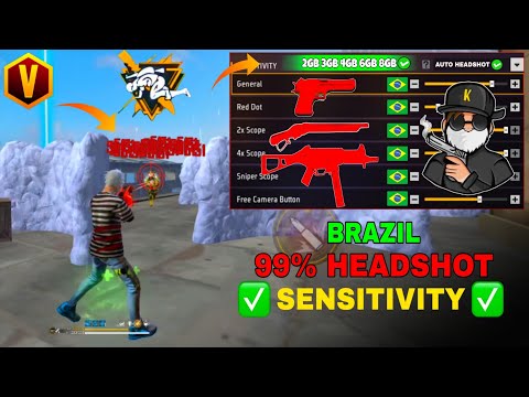 Free Fire Headshot Setting After Ob51 Update 2025⚡Best Sensitivity Settings ⚙️| Sensitivity Setting 