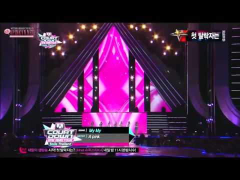 [PinkLand][Viesub + Kara][121011] APink - Mollayo + My My @ MCD Thailand
