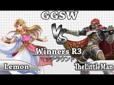 GGSW 136 - Lemon (Zelda) vs TheLittleMan (Ganon) Smash Ultimate WInners R3