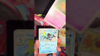Pokémon pack opening! #pokemon #pokemonchannel #youtubeshorts #pokemoncards #pokemontcg #tcg