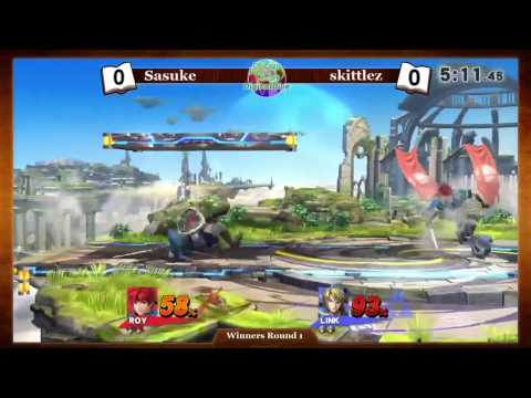 Library of Smash Revival [Winners Round 1] - Sasuke vs Skittlez (Part 1)