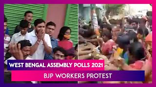 West Bengal Assembly Polls 2021: BJP Workers Protest Against Tickets To Former TMC Candidates | DOWNLOAD THIS VIDEO IN MP3, M4A, WEBM, MP4, 3GP ETC