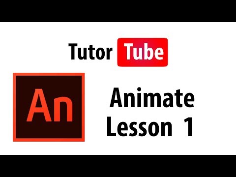 Adobe Animate Tutorial Lesson 1 Interface and Introduction
