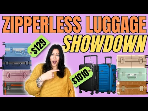 Ditch the Zipper: The Ultimate Zipperless Luggage Comparison