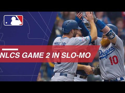 NLCS Gm2: Watch Slo-mo footage of Game 2 of the NLCS